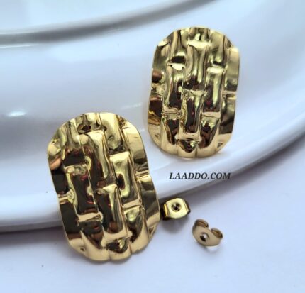 Bollywood Style Golden Stud Earrings