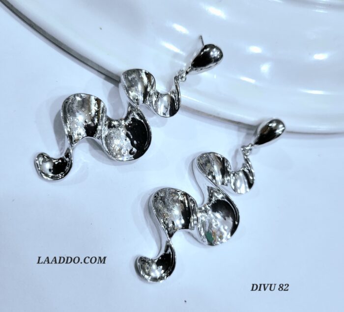 Silver Statement Earrings for Women