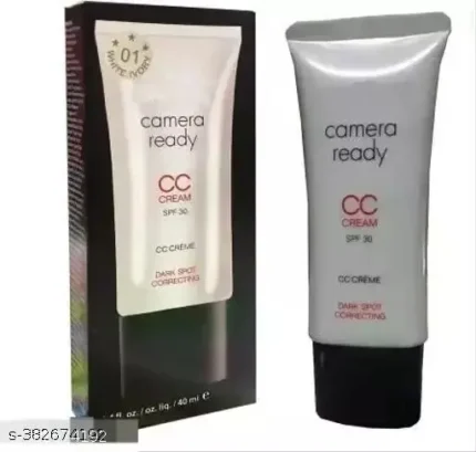 M08 CC Cream Foundation | Color Correcting & Lightweight Base | Natural Finish