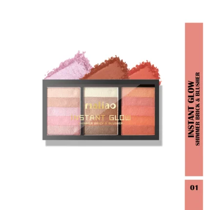 M179 Instant Glow Shimmer Brick & Blusher