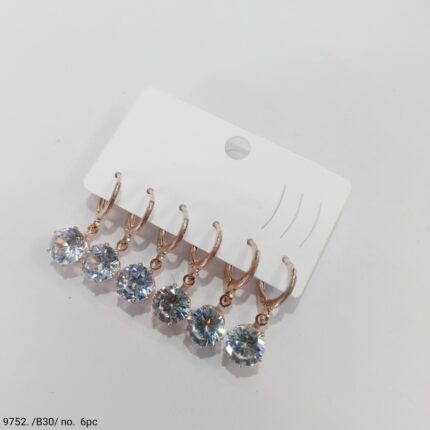 combo earring Bali 3-pair