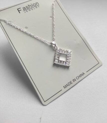 Anti tarnish silver neack chains