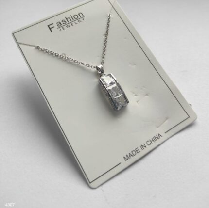 Anti tarnish silver neck chains