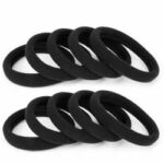 BLACK RUBBER BAND pack of 30 pc