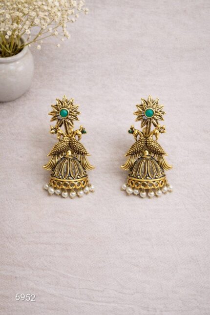 oxidise earring
