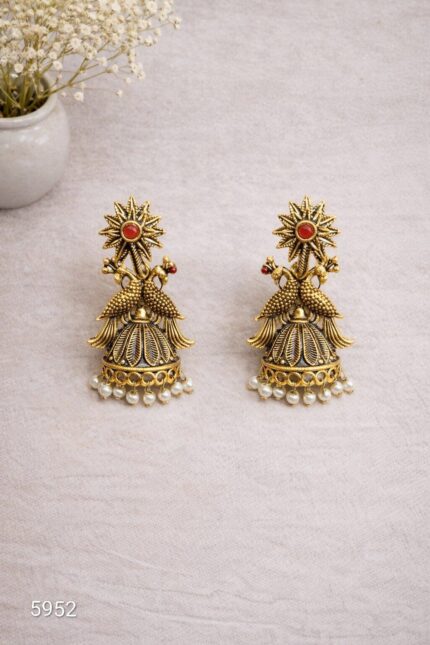 oxidise earring