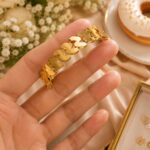 Luxury Gold Clover Bracelet for Women | Premium Minimal Designer Kada