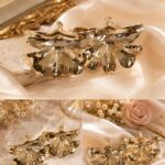 Luxury Gold Statement Earrings for Women | Abstract Korean Style Earrings | Trendy Fashion Jewellery