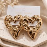 ✨ Molten Heart Statement Earrings ✨