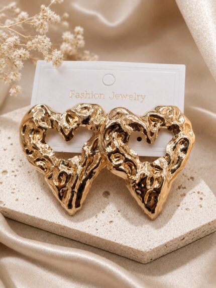 ✨ Molten Heart Statement Earrings ✨