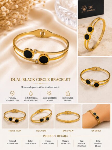 ✨ Dual Black Onyx Bracelet ✨