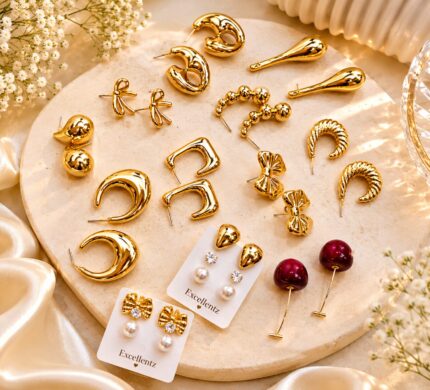 COMBO EARRING SET OF 12 PC EARRINGS