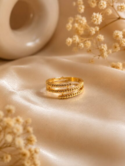Premium Anti-Tarnish Adjustable Ring