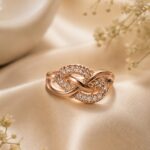 Rose Gold Infinity Knot Ring
