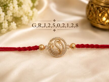 Swan American Diamond Rakhi (GRJ2502) - Pack of 6