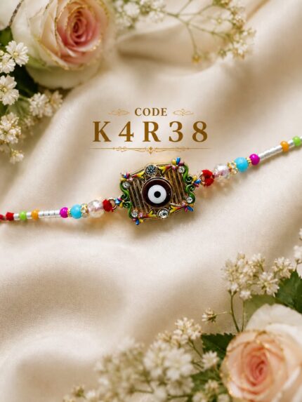 Evil Eye Designer Rakhi (K4R) - Pack of 6