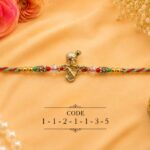 Lord Krishna Designer Rakhi (11211) - Pack of 6