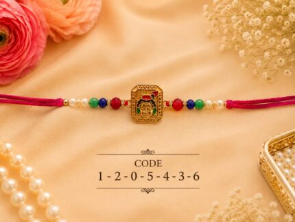 Divine Face Designer Rakhi (12054) - Pack of 6