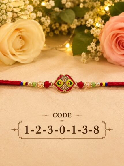Jagannath Eyes Designer Rakhi (12301) - Pack of 6