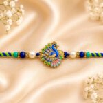 Royal Peacock Enamel Rakhi Pack of 6 (5005)