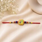Designer Evil Eye Square Rakhi for Brother – Pack of 6