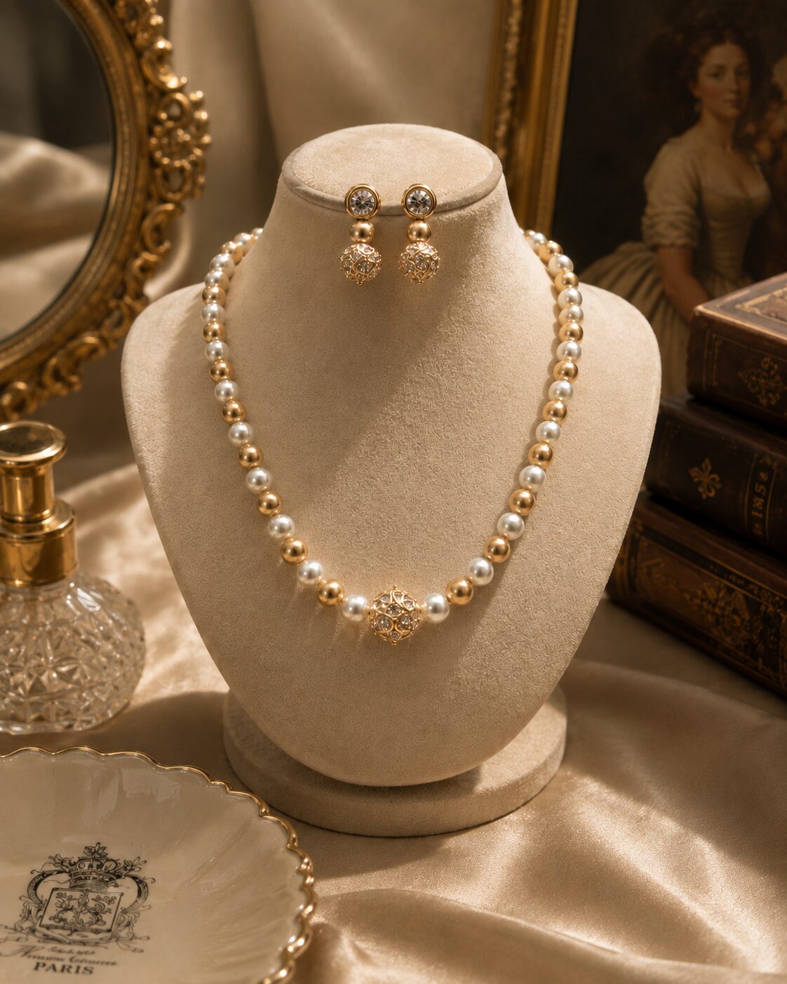2026/08/1000037166.jpg Royal Pearl Elegance – Premium Old Money Jewelry Set - Image 1