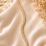 Luxury Gold-Tone Cubic Zirconia Tennis Bracelet