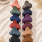 Butterfly Hair Claw Clips – Stylish Multicolor Matte Hair Accessories Set
