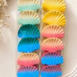 Pastel Shell Shape Hair Claw Clips