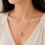 Open Heart Pendant Necklace