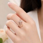 Elegant Rose Gold Open Ring