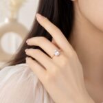 ✨ Elegant Radiance Rose gold ring