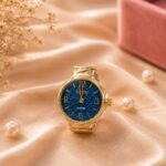 Royal Blue Dial Ring Watch