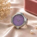 Royal purple Dial Ring Watche