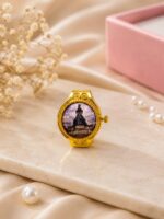 Premium Gold-Tone Heritage Watch Ring