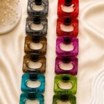 Premium Colorful Hair Claw Clips – 12 Piece Set