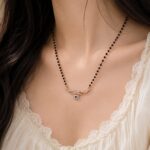 Elegant Rose Gold Evil Eye Mangalsutra