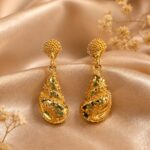 Elegant Golden Teardrop Earrings ✨