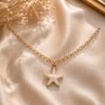 Elegant Gold Starfish Pendant Necklace ✨