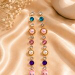 12-Month Birthstone & Cute Bunny Stud Earrings Combo Set