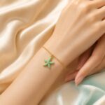 Mint Green Starfish Charm Bracelet
