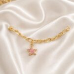 Pink Starfish Charm Bracelet 💗⭐