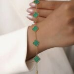 GREEN CLOVER BRACELET