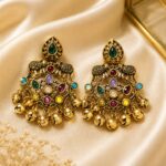 MULTI COLOR ELEPHANT EARRINGS