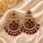 MAJANTA EARRINGS KUNDAN JEWELLERY