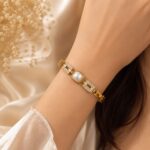 PEARLS STONE ANTI TARNISH BRACELET