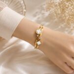 WHITE CLOVER ANTI TARNISH BRACELET