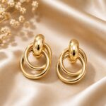 GOLDEN NODE EARRINGS
