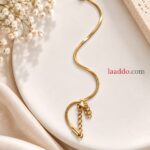 Elegant Gold-Tone Anti-Tarnish Snake Chain Bracelet