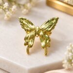 Elegant Golden Butterfly Brooch 🦋✨